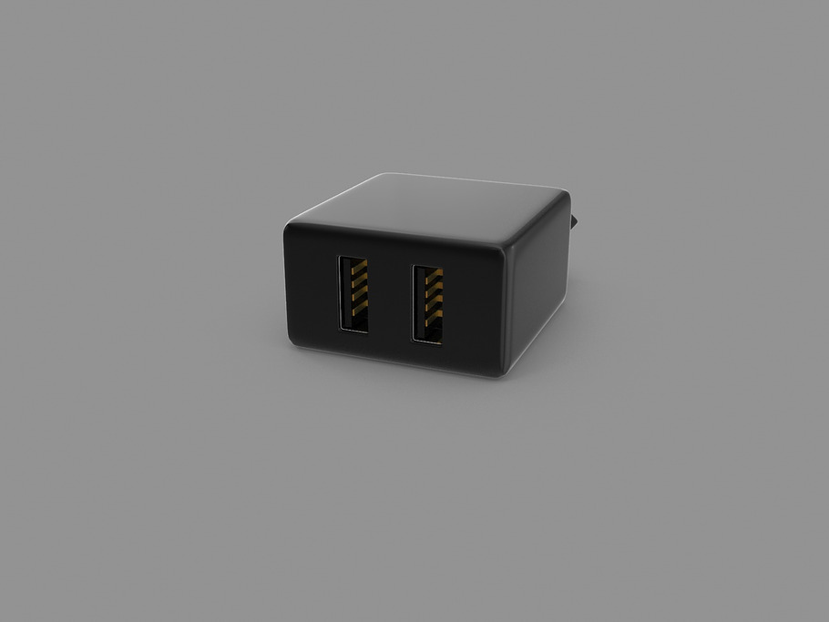 USB Travel Charger 2 Port in Electronics - product preview 3