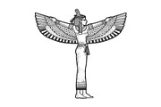 Isis Ancient Egyptian Mother goddess