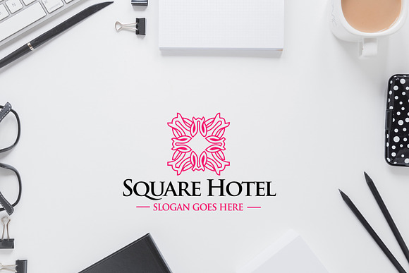 Square Abstrac Logo Templated in Logo Templates - product preview 1