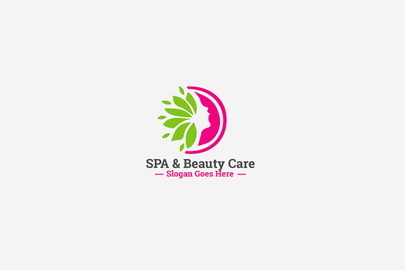 SPA & Beauty Care Logo Template. in Logo Templates - product preview 1