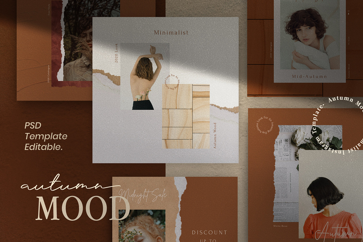 Autumn Mood - Social Media Pack in Instagram Templates - product preview 8