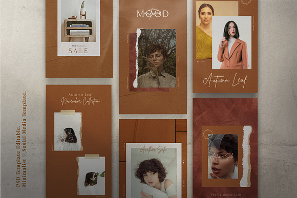 Autumn Mood - Social Media Pack in Instagram Templates - product preview 5