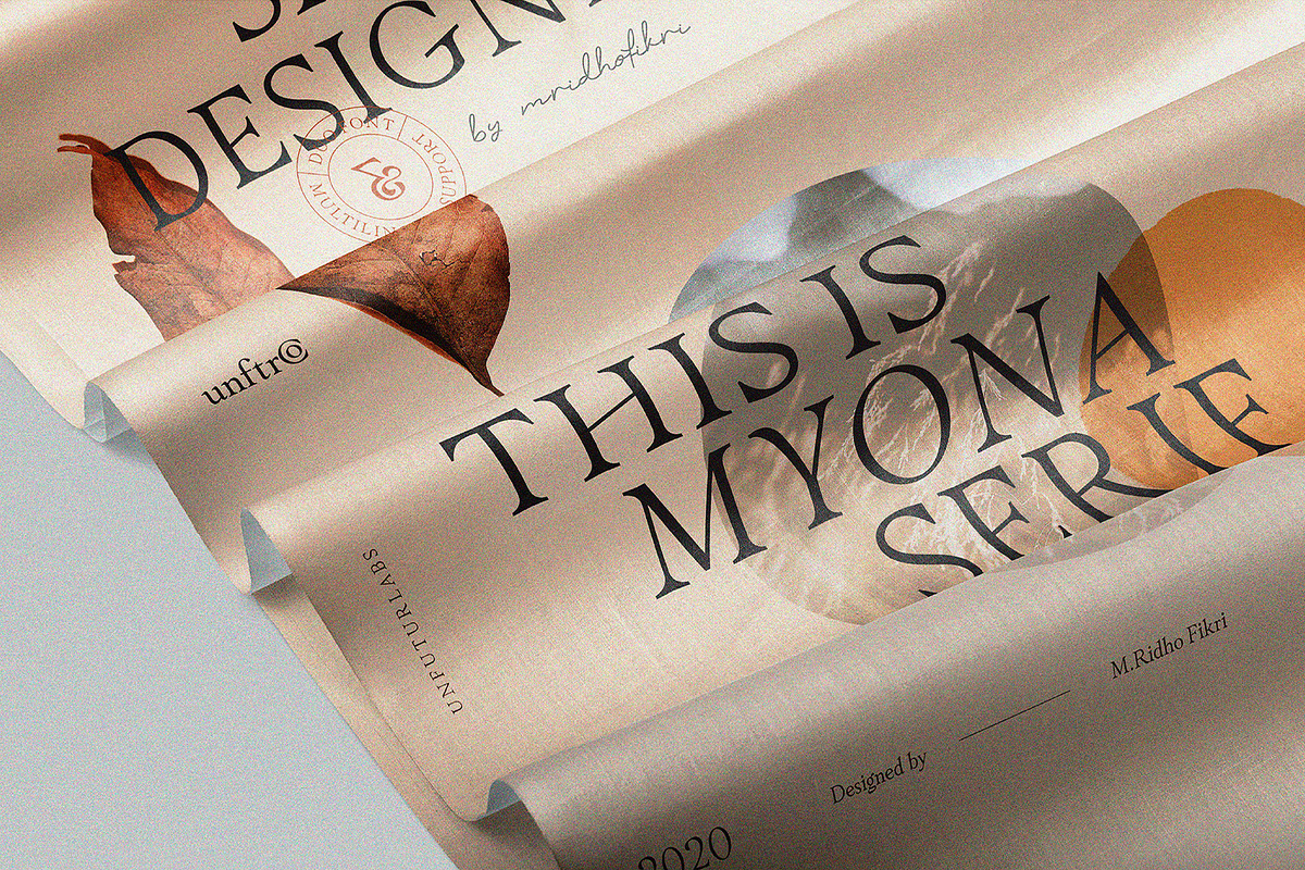 Myona Serif & Elfani Script + Extra in Display Fonts - product preview 8