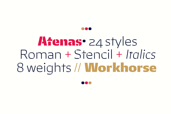 Atenas - Intro Offer 75% off in Display Fonts - product preview 10