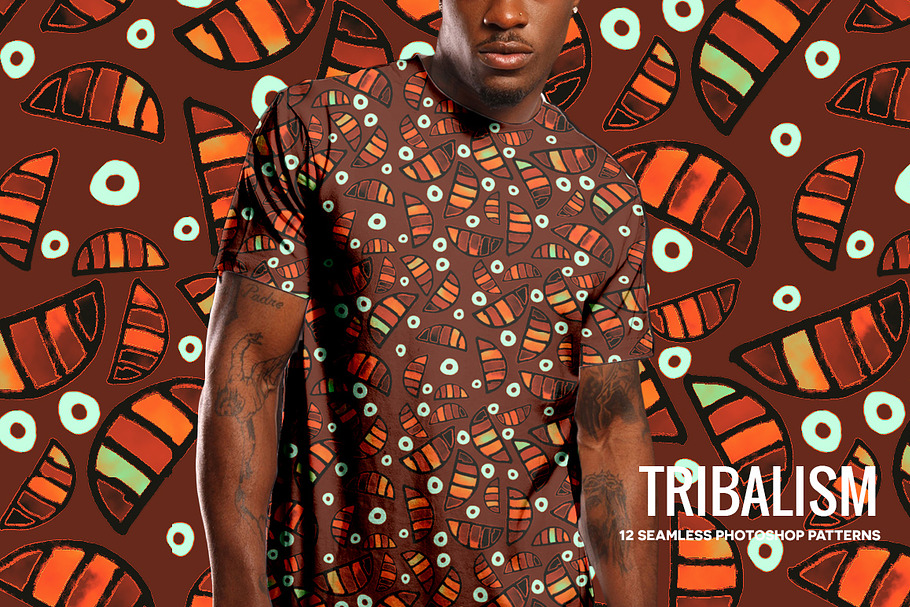 Tribalism in Patterns - product preview 8