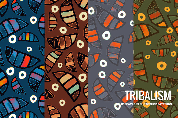 Tribalism in Patterns - product preview 1