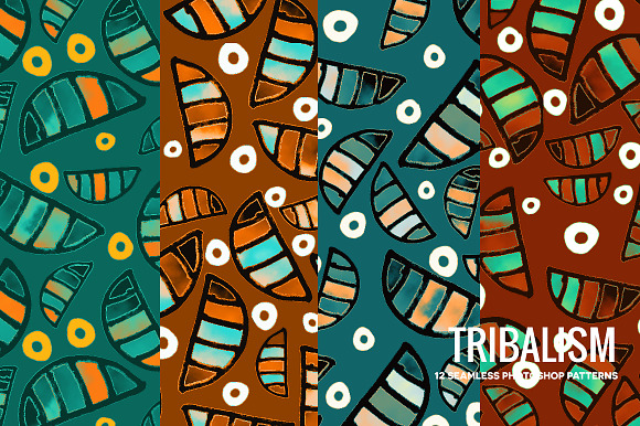 Tribalism in Patterns - product preview 2