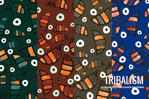 Tribalism in Patterns - product preview 3