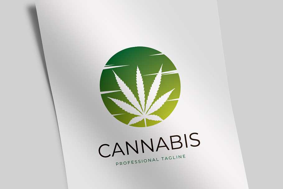 Cannabis Logo in Logo Templates - product preview 8