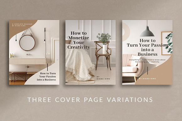 eBook Canva Template | Nordic in Magazine Templates - product preview 2