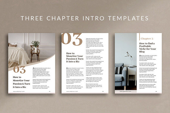eBook Canva Template | Nordic in Magazine Templates - product preview 3