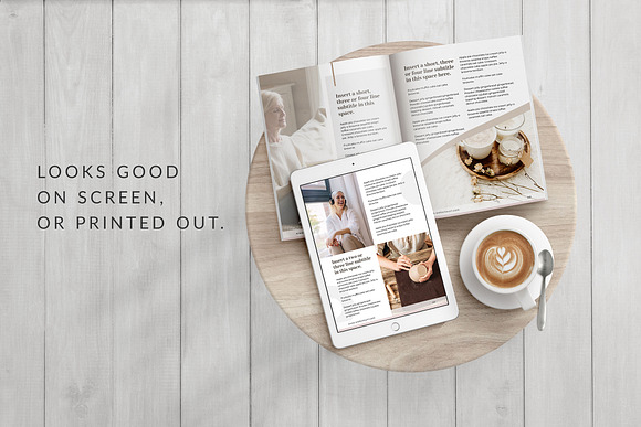 eBook Canva Template | Nordic in Magazine Templates - product preview 7