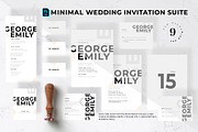 Minimal Wedding Invitation Suite