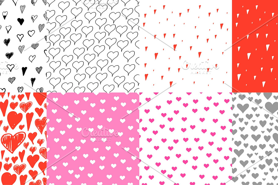 Background heart love in Illustrations - product preview 8