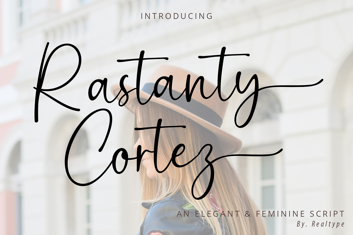 Rastanty Cortez in Script Fonts - product preview 8