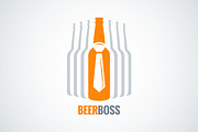 Beer bottle boss concept design.