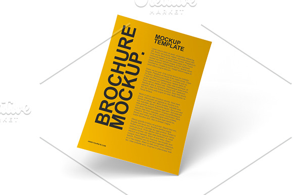 A4 Brochure Mockups vol.01 FH in Product Mockups - product preview 1