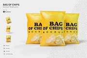 Bag of Chips Mockups vol. 01 FH