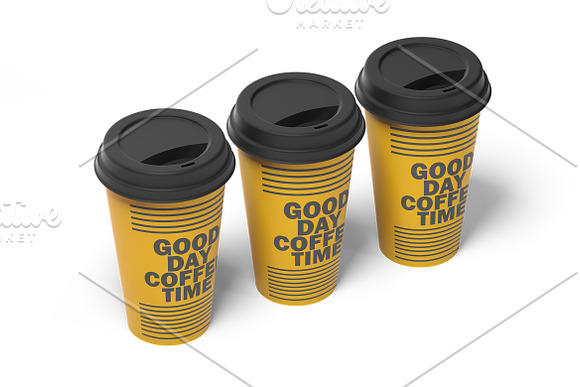 Coffee Cup Mockups vol. 01 FH in Mockup Templates - product preview 1