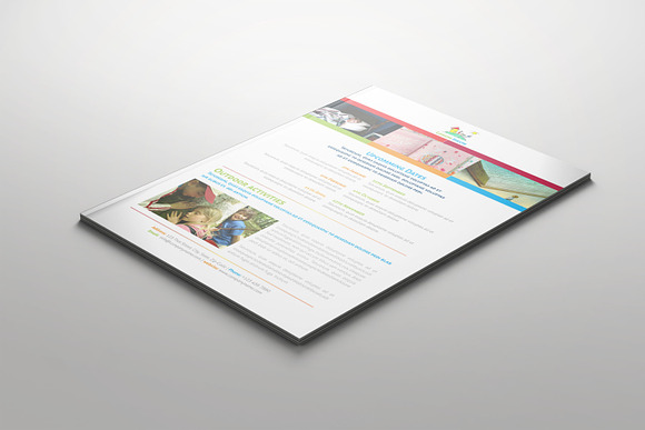 School Newsletter in Magazine Templates - product preview 1