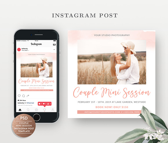 Instagram Template IS006 in Instagram Templates - product preview 1