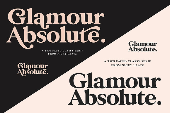 Glamour Absolute Modern/Vintage Font in Serif Fonts - product preview 31