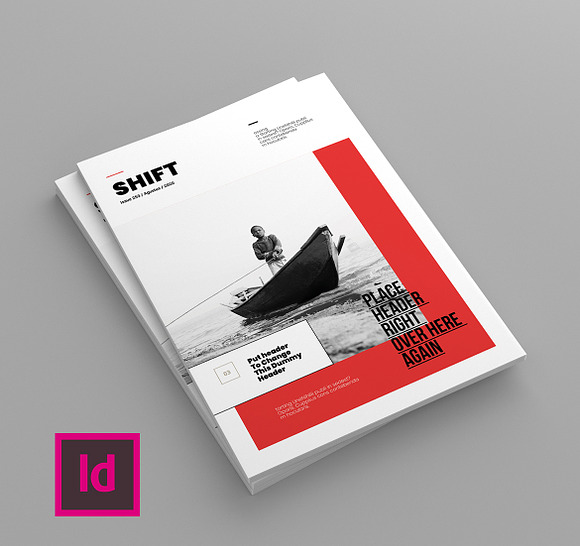Shift - Magazine Template in Magazine Templates - product preview 1