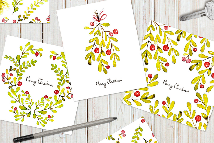 Christmas cards & tile patterns