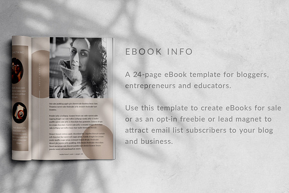 eBook Canva Template | Georgia in Magazine Templates - product preview 1