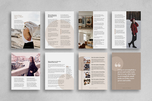 eBook Canva Template | Georgia in Magazine Templates - product preview 5