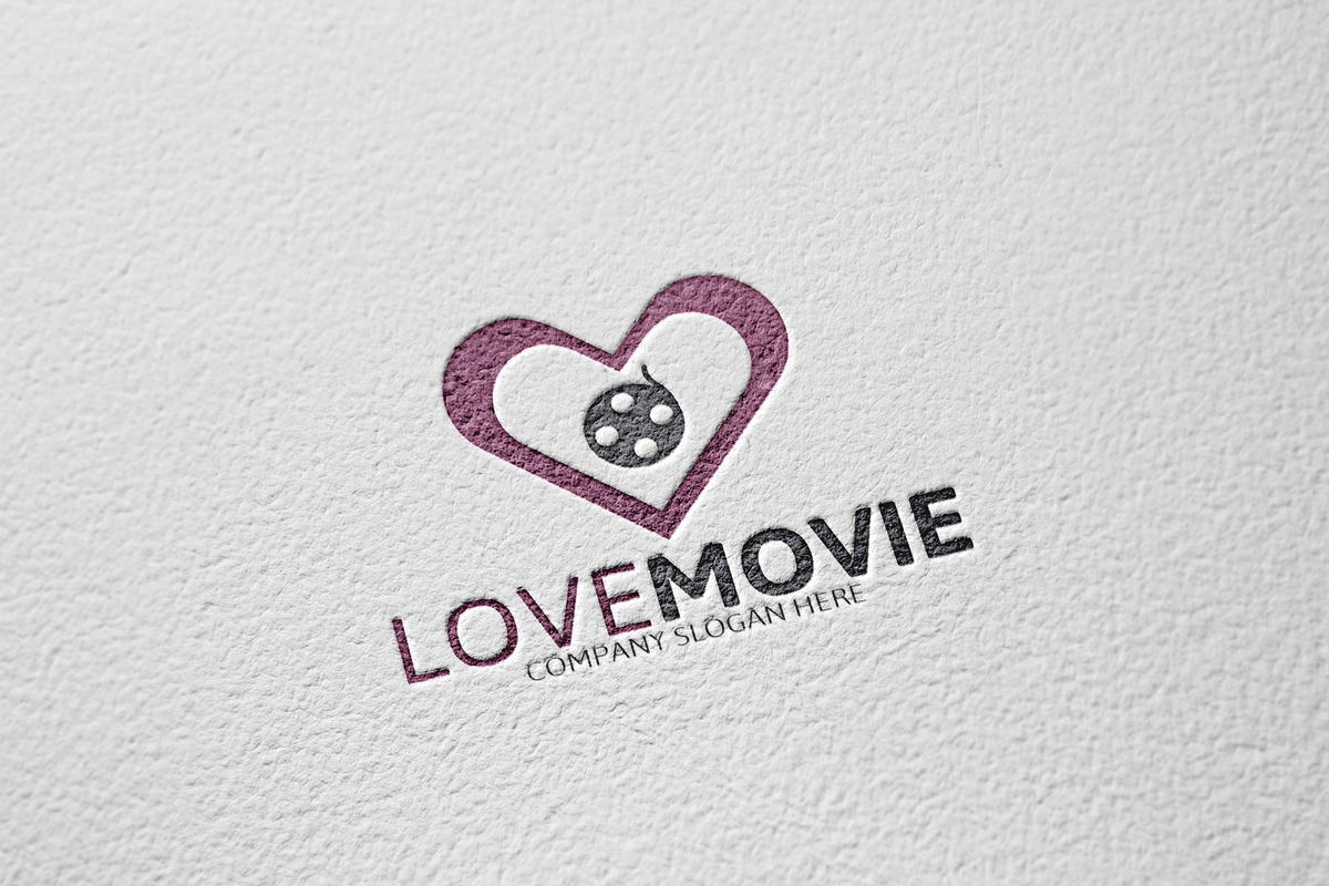 Love Movie Logo in Logo Templates - product preview 8