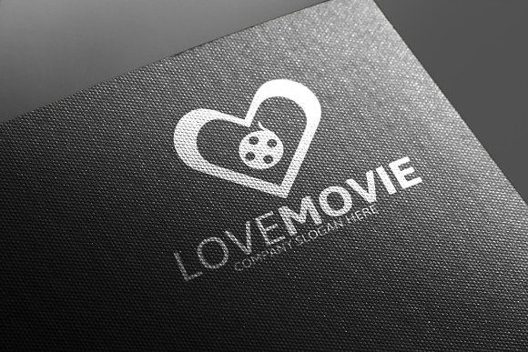 Love Movie Logo in Logo Templates - product preview 1