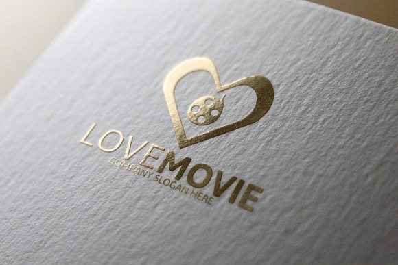 Love Movie Logo in Logo Templates - product preview 2