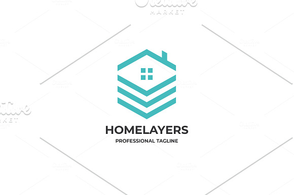 Home Layers Logo in Logo Templates - product preview 2