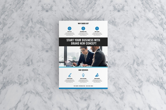 Minimal Business Flyer in Flyer Templates - product preview 2