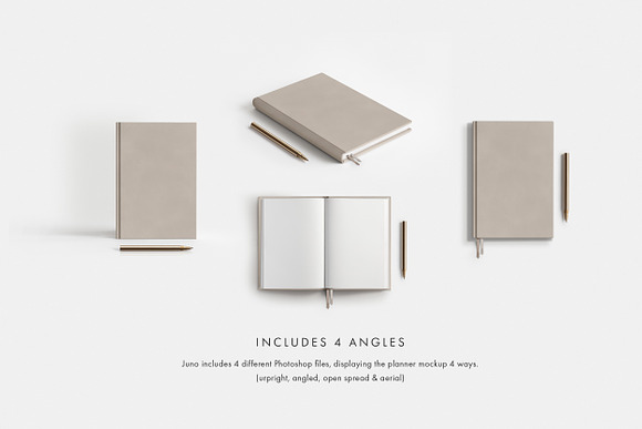 Juno - Planner Mockup Collection in Print Mockups - product preview 5