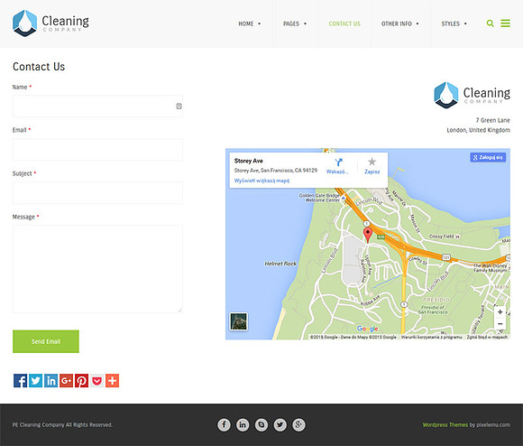 Cleaning Company - WordPress Theme in WordPress Business Themes - product preview 4
