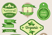 Organic labels and elements