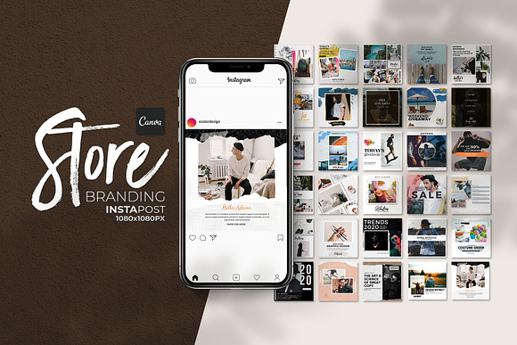 Branding Store | Canva in Instagram Templates - product preview 7