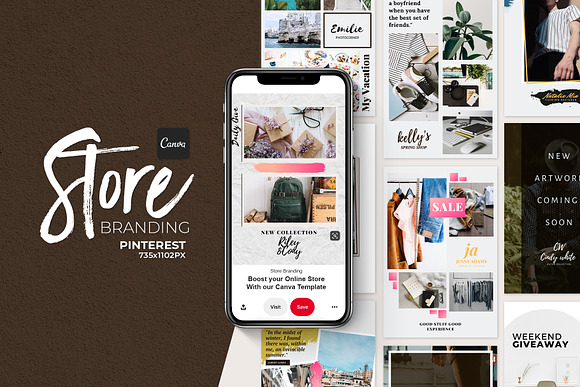 Branding Store | Canva in Instagram Templates - product preview 28