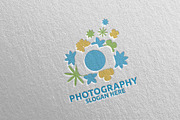 Flower Camera Photography Logo 108