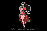 Undead lady character