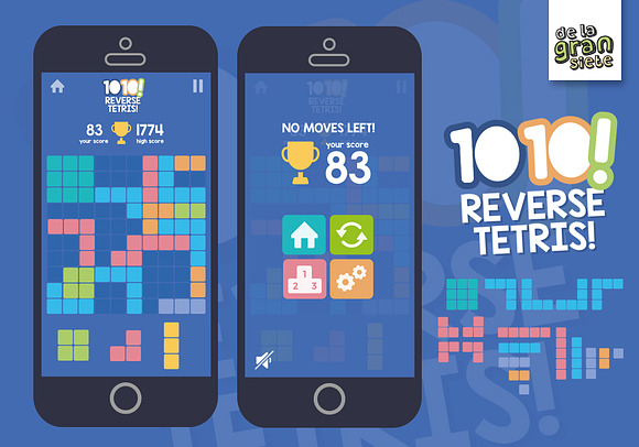 TETRIS / 1010! / Game Graphic Assets in Illustrations - product preview 1