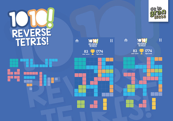 TETRIS / 1010! / Game Graphic Assets in Illustrations - product preview 4