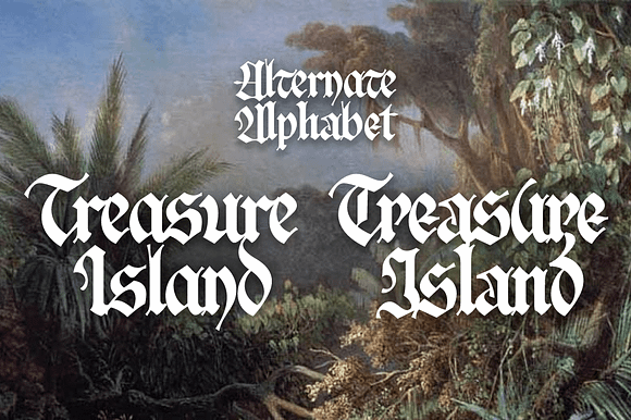 Jack Pirate in Blackletter Fonts - product preview 3