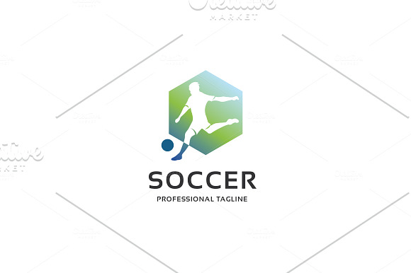 Soccer Logo in Logo Templates - product preview 2