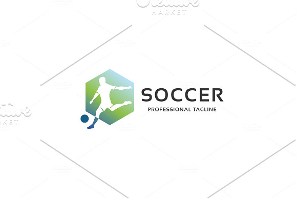 Soccer Logo in Logo Templates - product preview 3