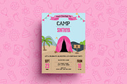 Camping Tent Party Invitation
