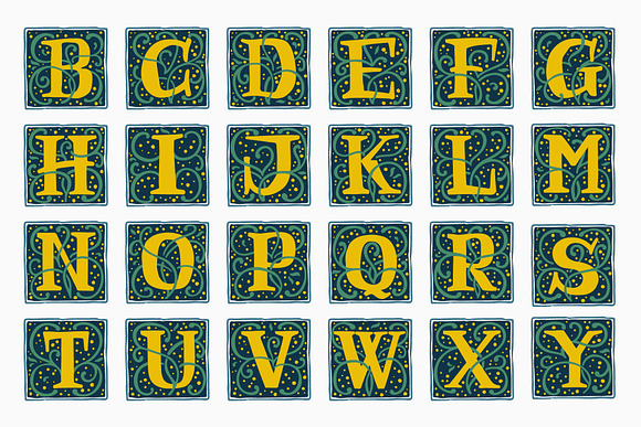Renaissance Initials fonts in Display Fonts - product preview 5