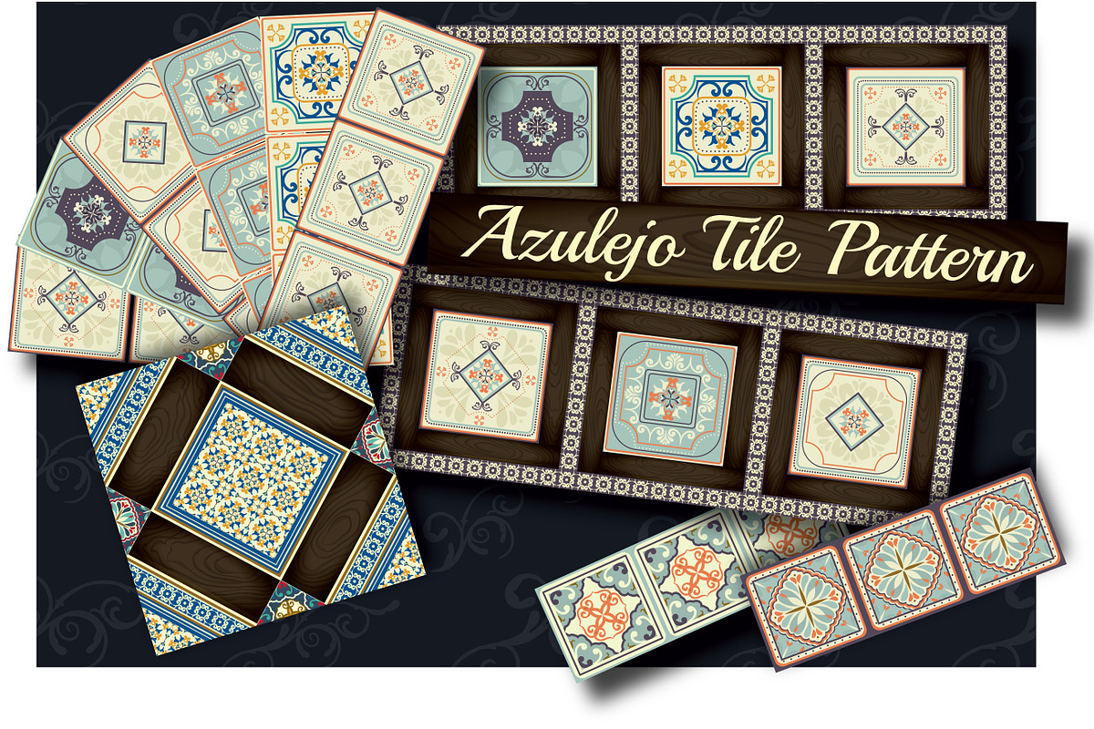 Tile Collection Patterns & Borders. in Patterns - product preview 8